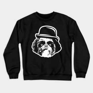 Shih Tzu Mobster Crewneck Sweatshirt